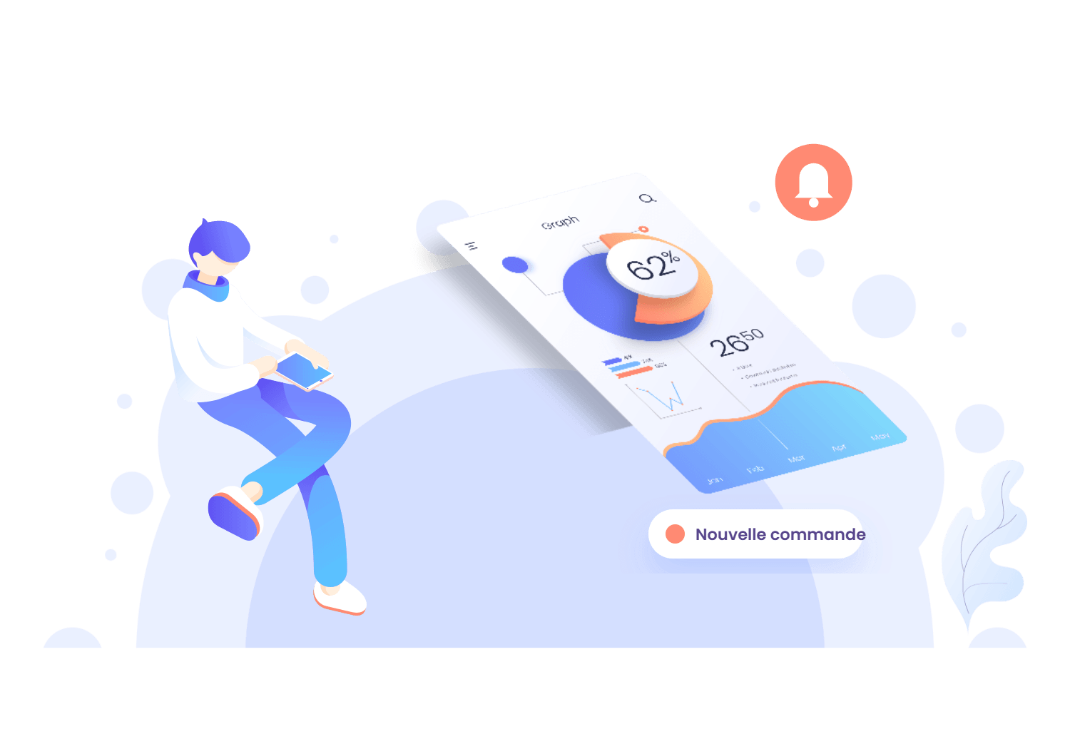 Illustration : Application mobile