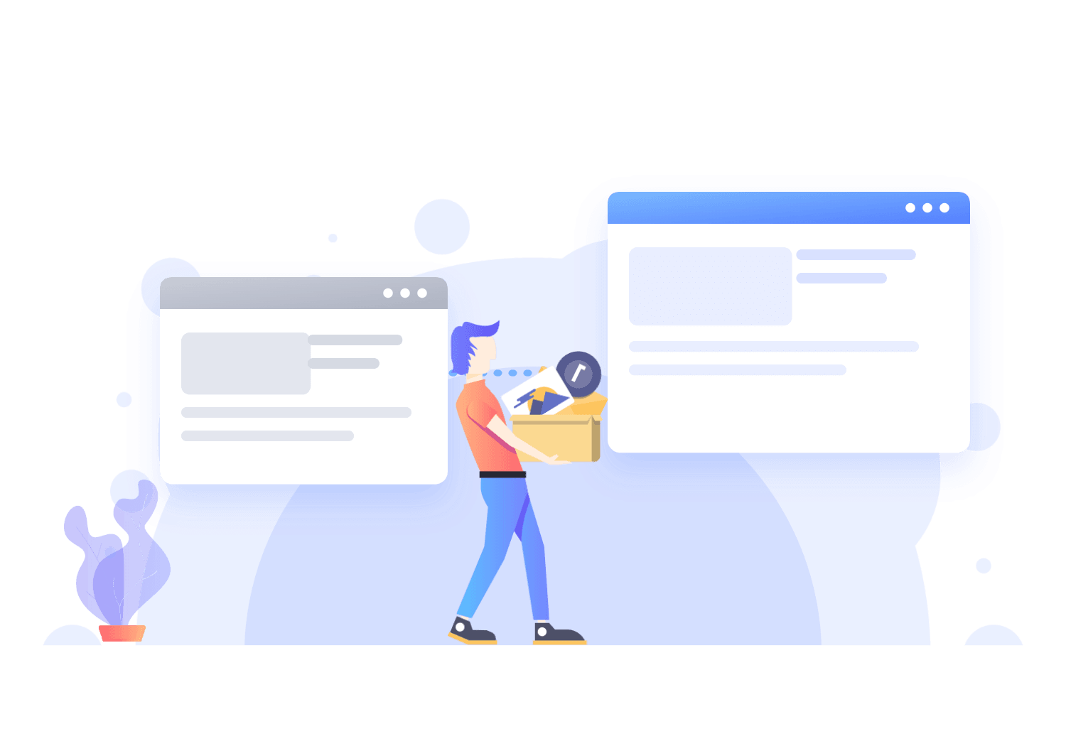 Illustration : Refonte de site