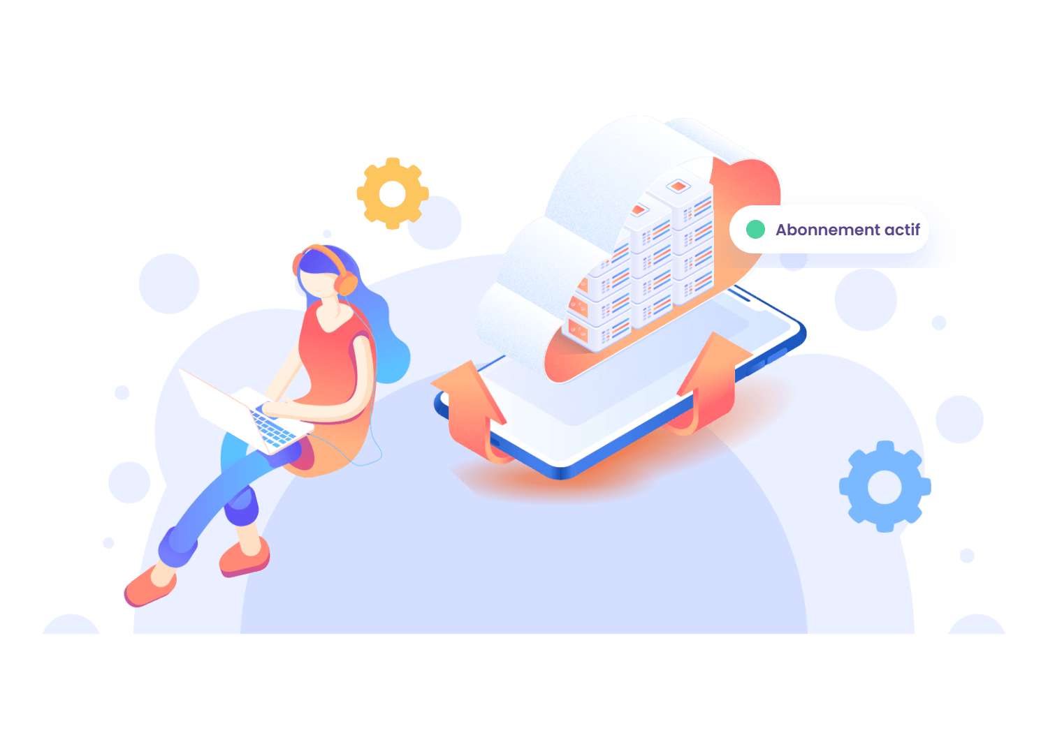 Illustration : SaaS sur mesure